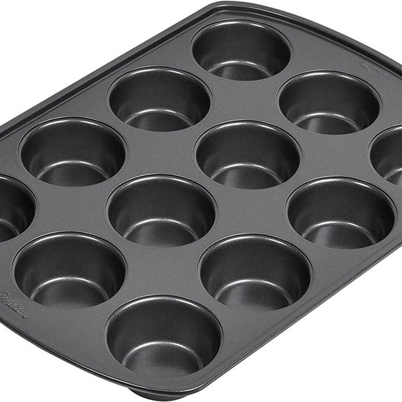 Wilton Premium Non-Stick 12 cup Muffin and Cupcake Pan - Picture 1 of 8